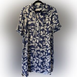 Chico's Blue and White short dress. Size 2.5